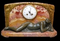 French art nouveau clock
