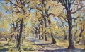 Alley. Autumn