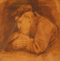 Study in Van Dyke Brown 1890