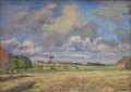 Landscape-With-Windmill